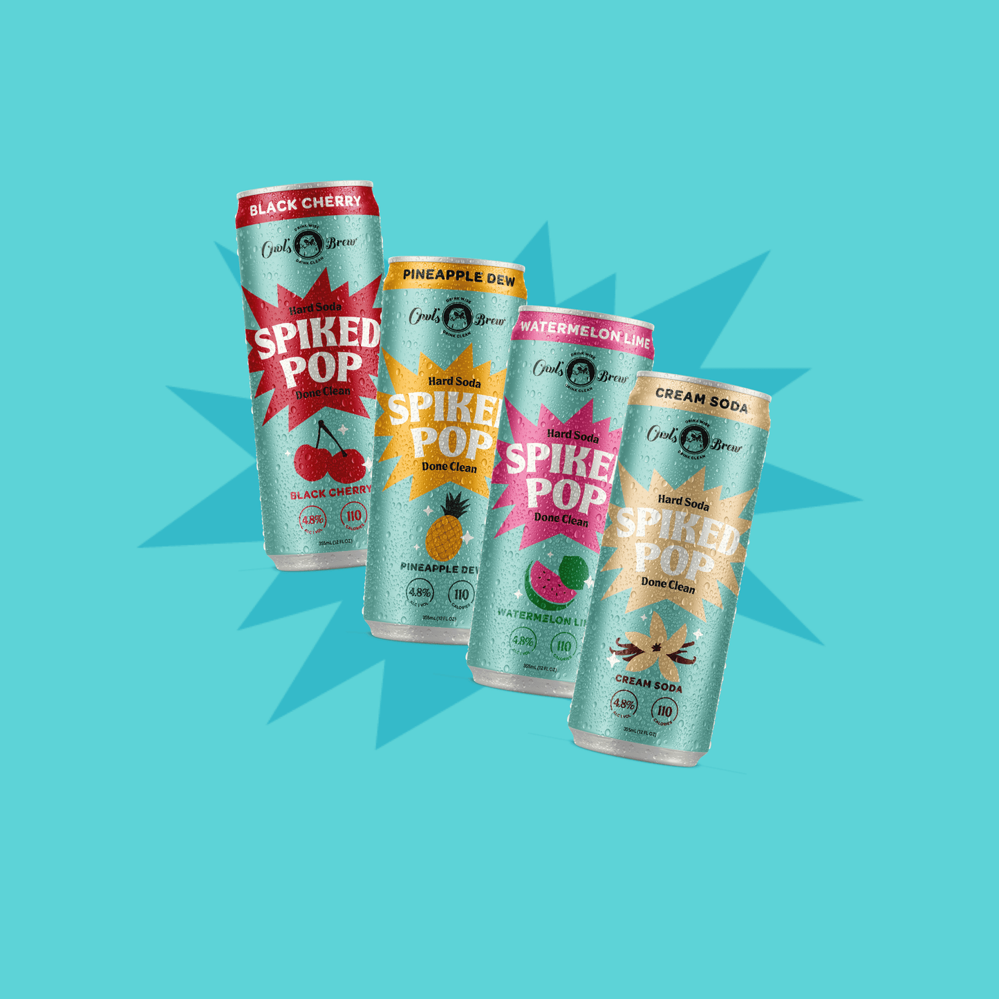 Spiked Pop Variety (12 Cans)