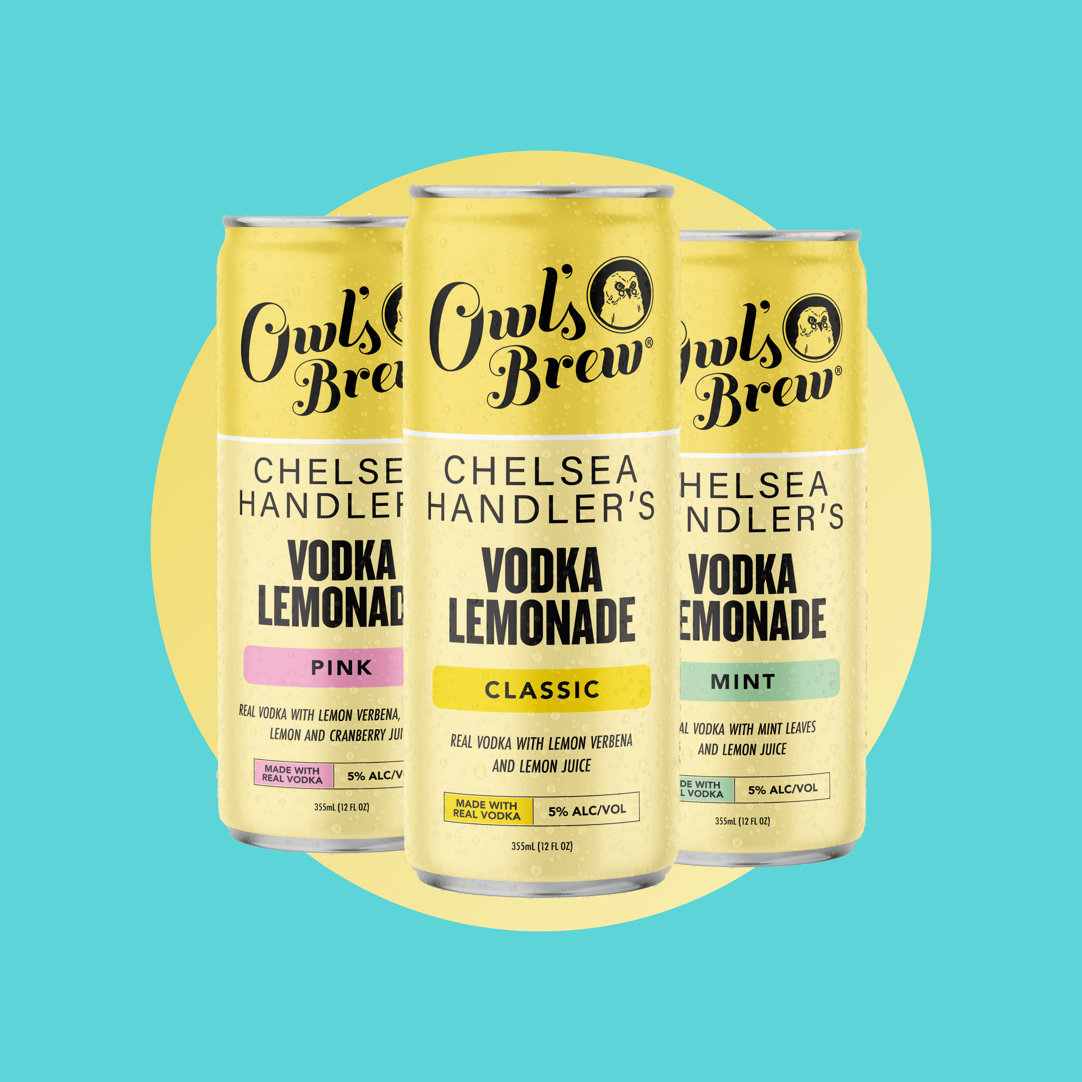 Chelsea Handler's Vodka Lemonade 8 Pack – Owls Brew Store
