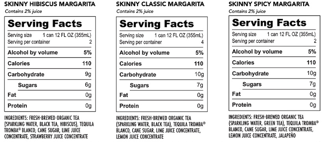 Skinny Tequila Margarita 8pk