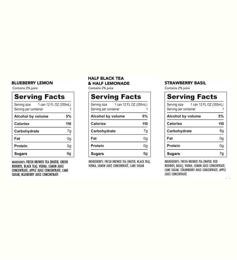 Sun Tea & Vodka Variety 8pk