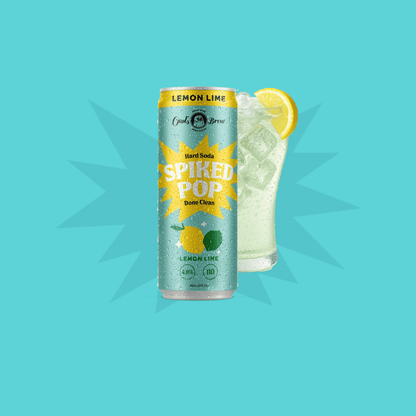 Spiked Pop Lemon Lime (6 Cans)