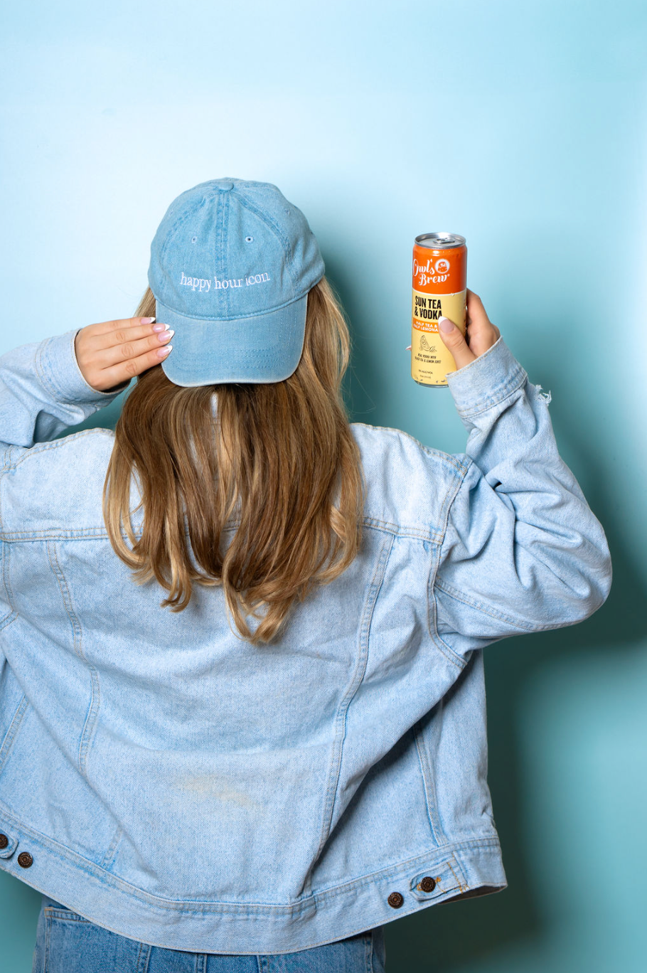 Denim Cap - Happy Hour Icon