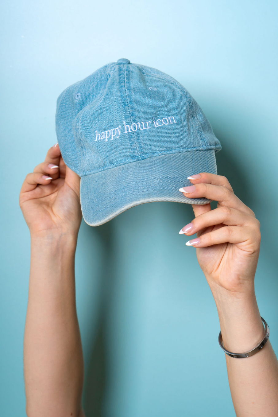 Denim Cap - Happy Hour Icon