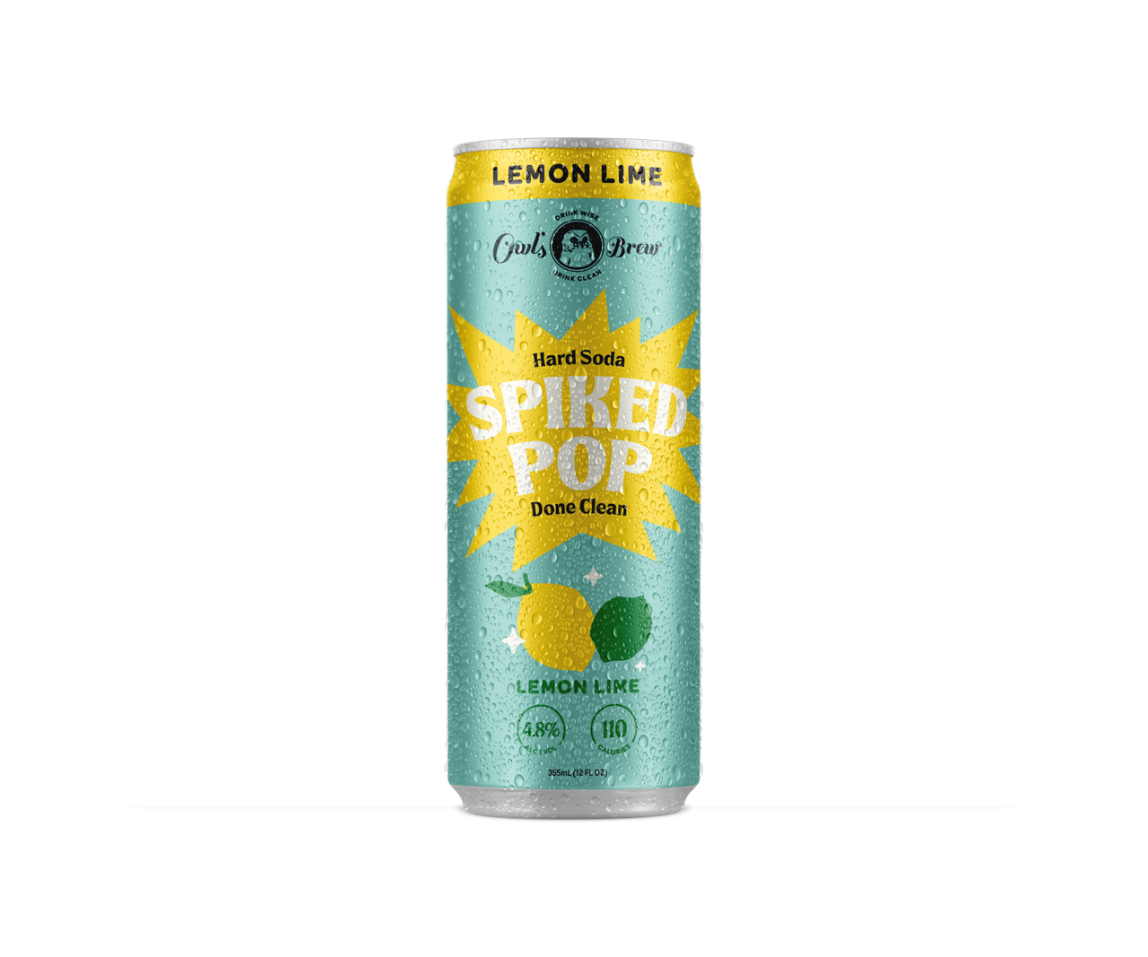 Spiked Pop Lemon Lime (6 Cans)