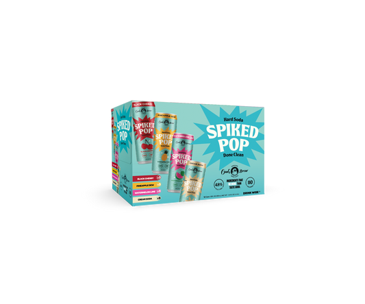 Spiked Pop Variety  (12 Cans)