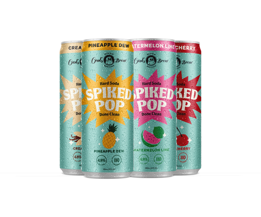 Spiked Pop Variety  (12 Cans)