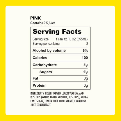 Chelsea Handler's Vodka Lemonade 8 Pack