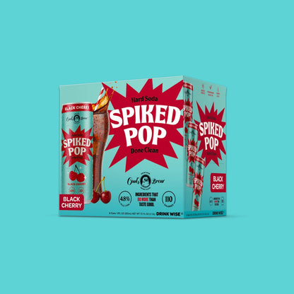 Spiked Pop Black Cherry (6 Cans)