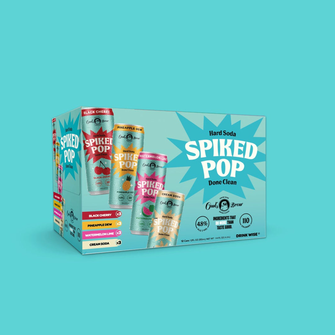 Spiked Pop Variety  (12 Cans)