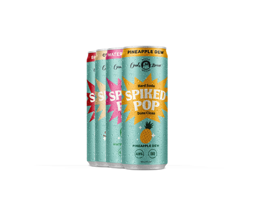 Spiked Pop Variety  (12 Cans)