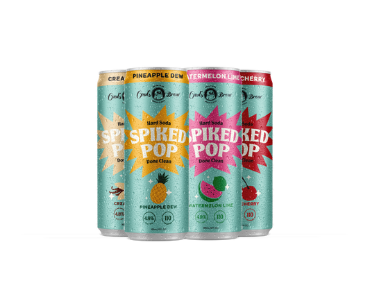 Spiked Pop Variety  (12 Cans)