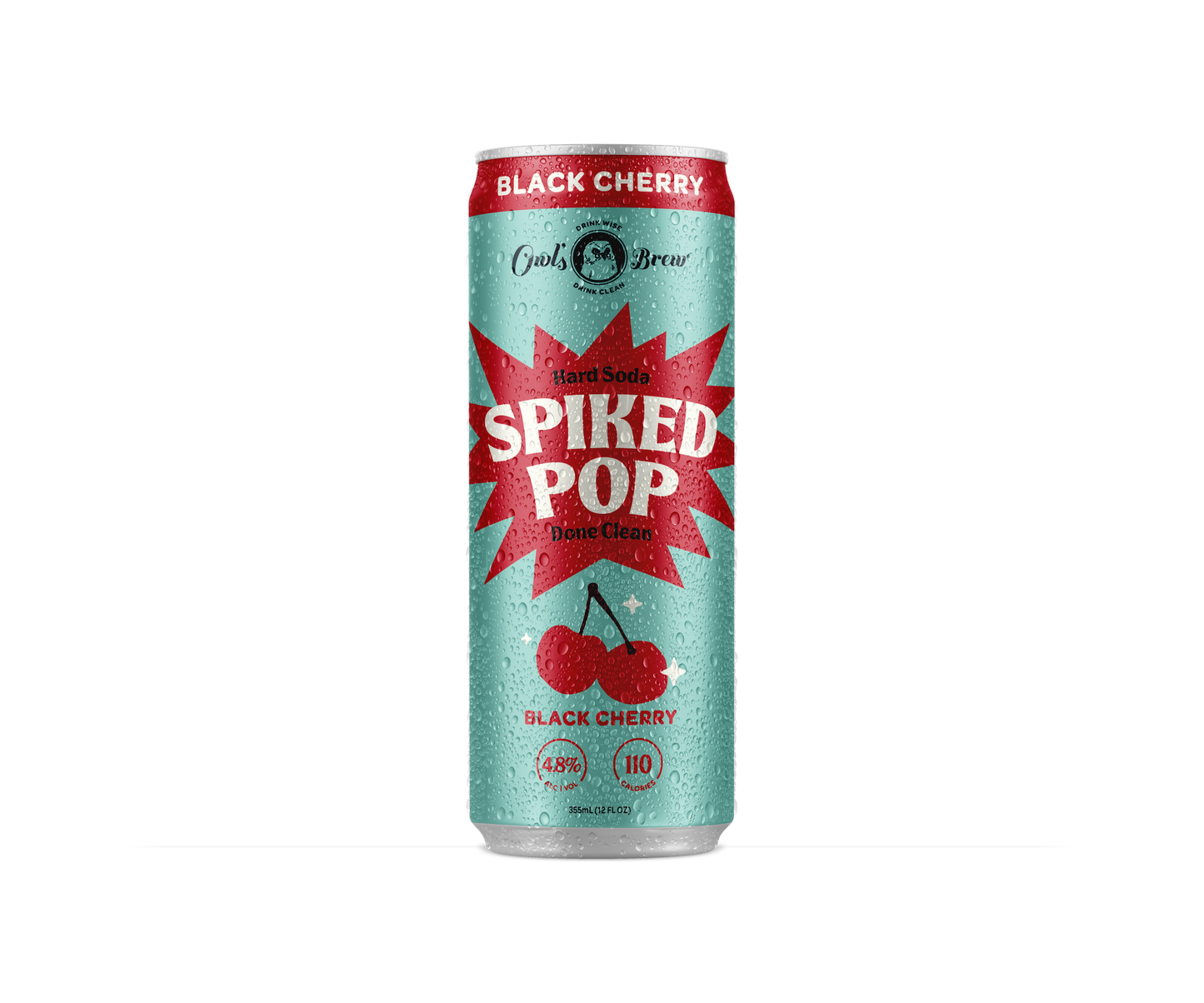 Spiked Pop Black Cherry (6 Cans)