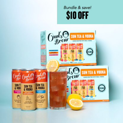 Sun Tea & Vodka Variety Bundle (16 Cans)