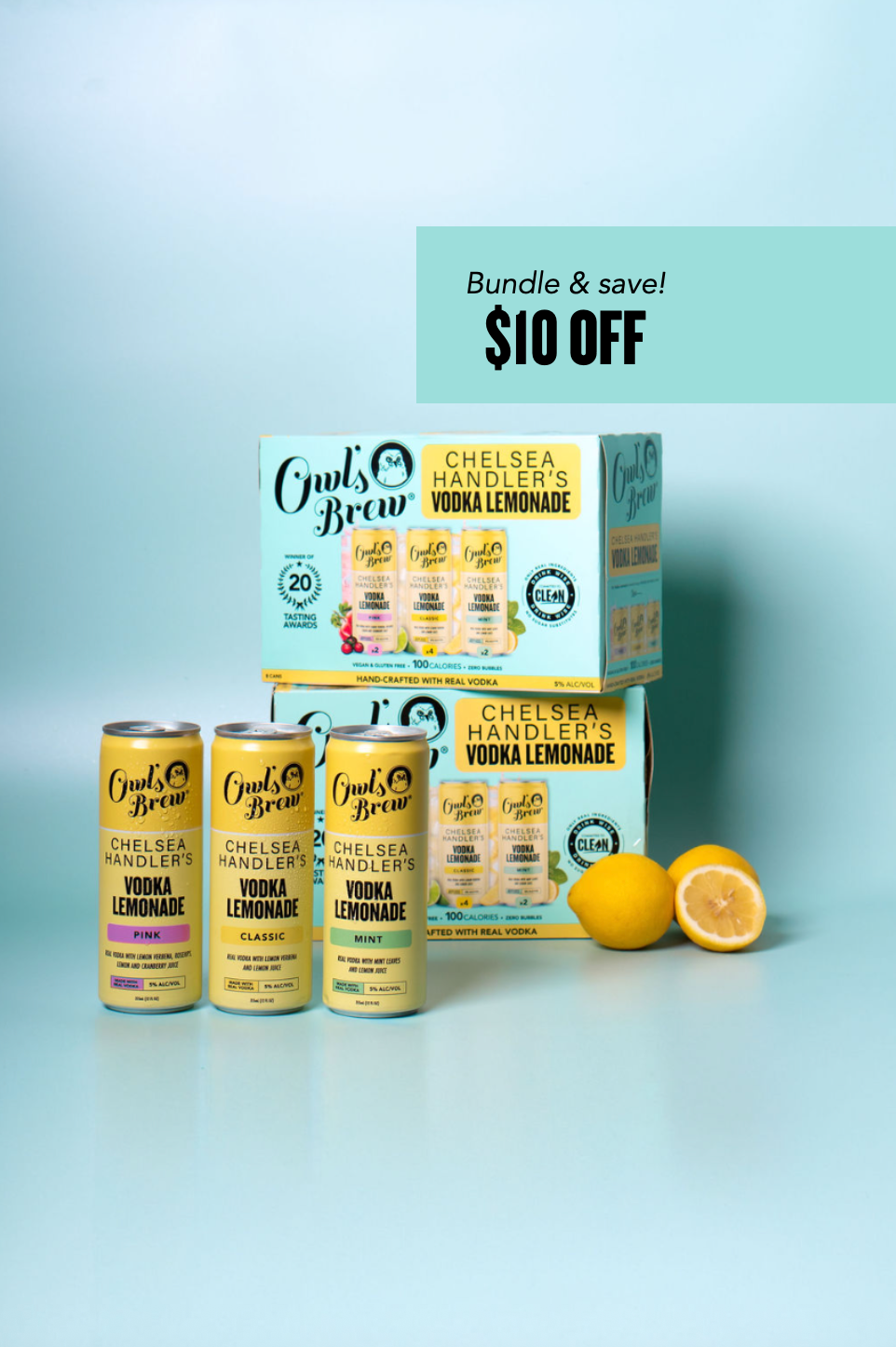 Chelsea Handler's Vodka Lemonade Bundle